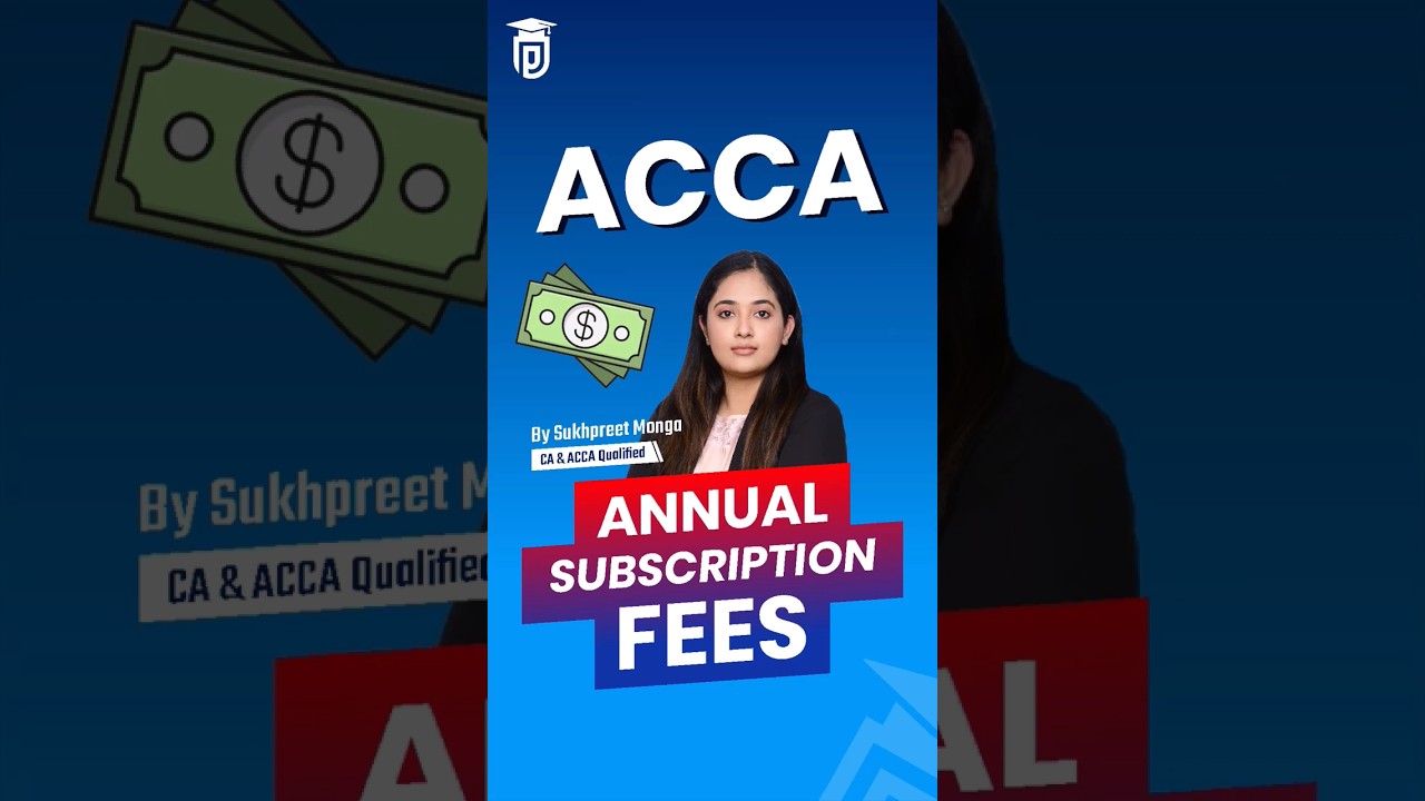 ACCA Annual Subscription Fees #acca #accafees