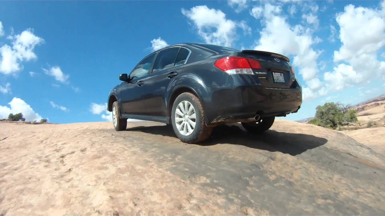 Subaru conquers the Hell's Revenge Trail