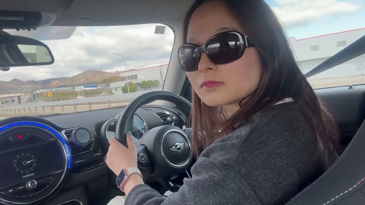 【車好き女子】MINI CLUBMAN Cooper Dでドライブ！