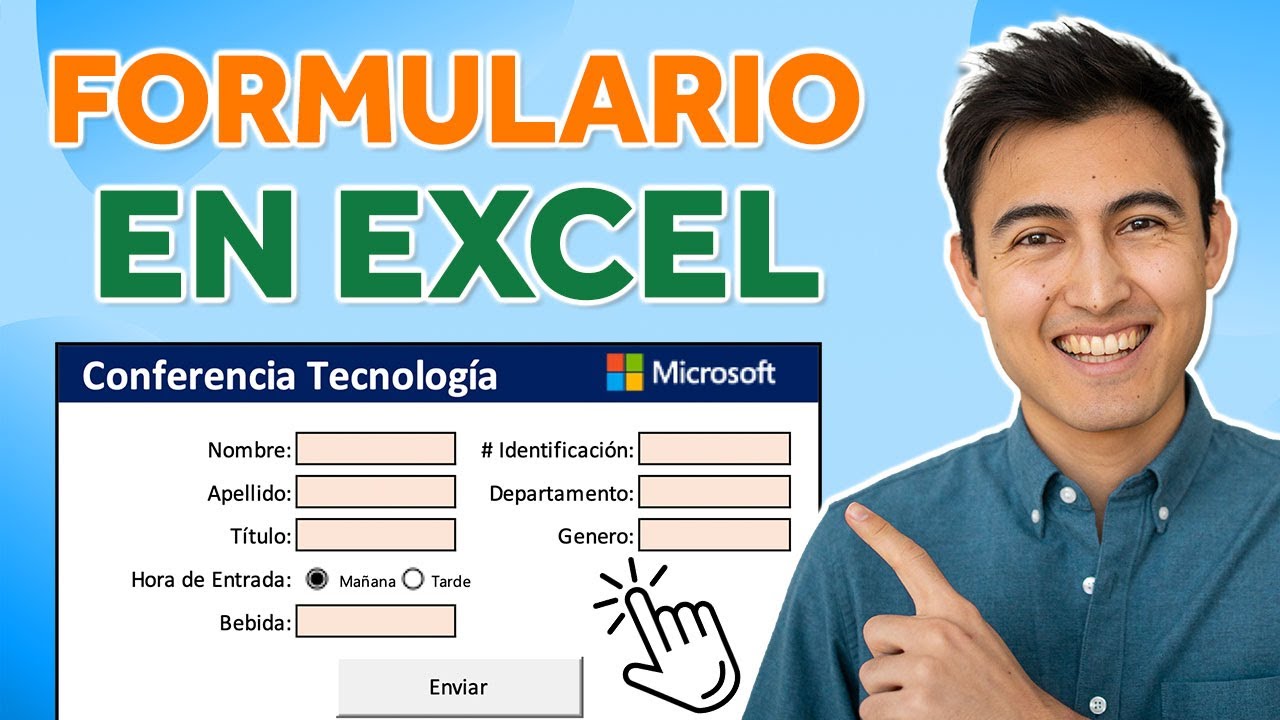 Crea un Formulario de Entrada de Datos Automatizado en Excel