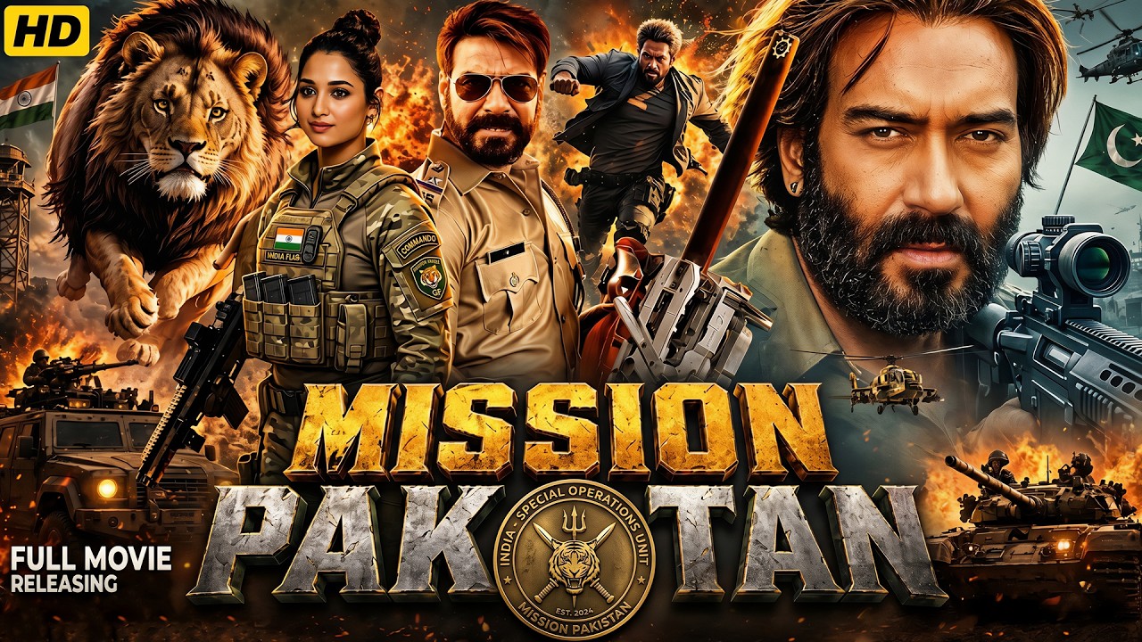 MISSION PAKISTAN Full Movie | Ajay Devgn Tamannaah Bhatia | New Hindi Action Blockbuster Movies 2026