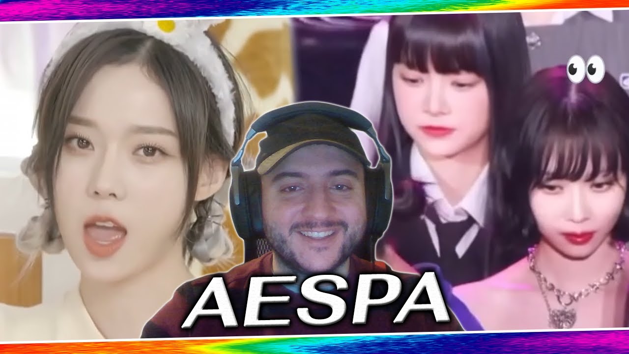 aespa first vlive in a nutshell + a whole mess in award show + how they use their bubble? REACTION