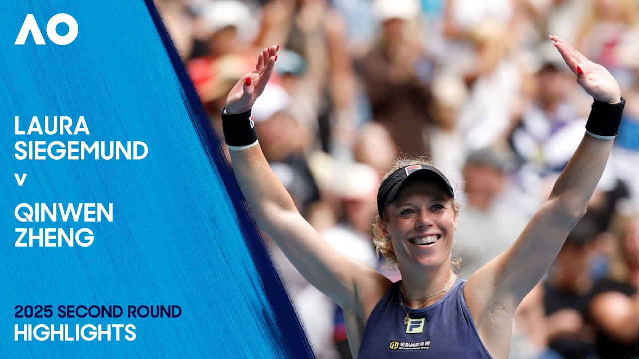 Laura Siegemund v Qinwen Zheng Highlights | Australian Open 2025 Second Round