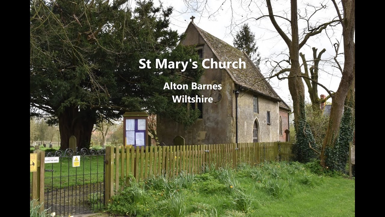 St Mary's Church, Alton Barnes, Wiltshire, UK - 4K English Countryside Anglo Saxon Church Tour