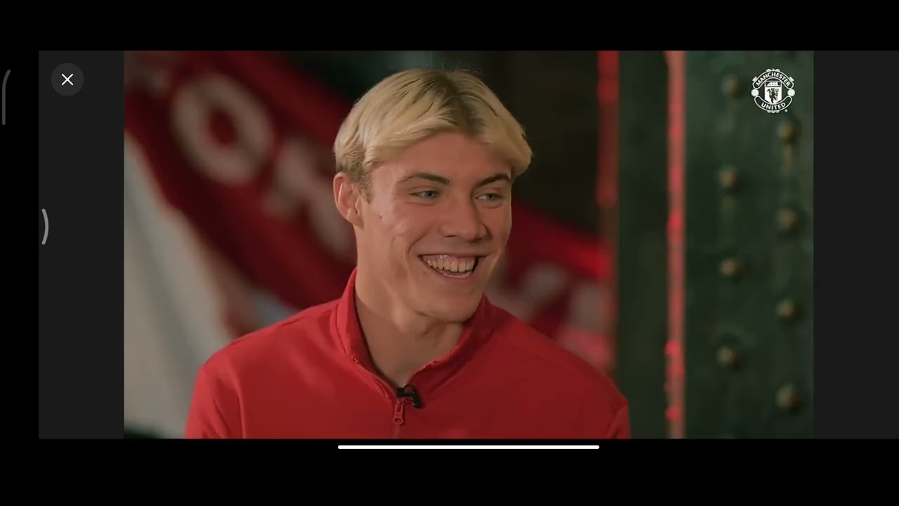 Rasmus Hojlund Interview