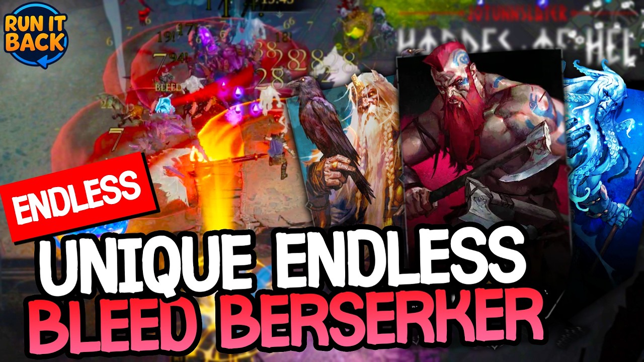 Can this Unique BLEED Berserker Survive Endless!? - Jotunnslayer