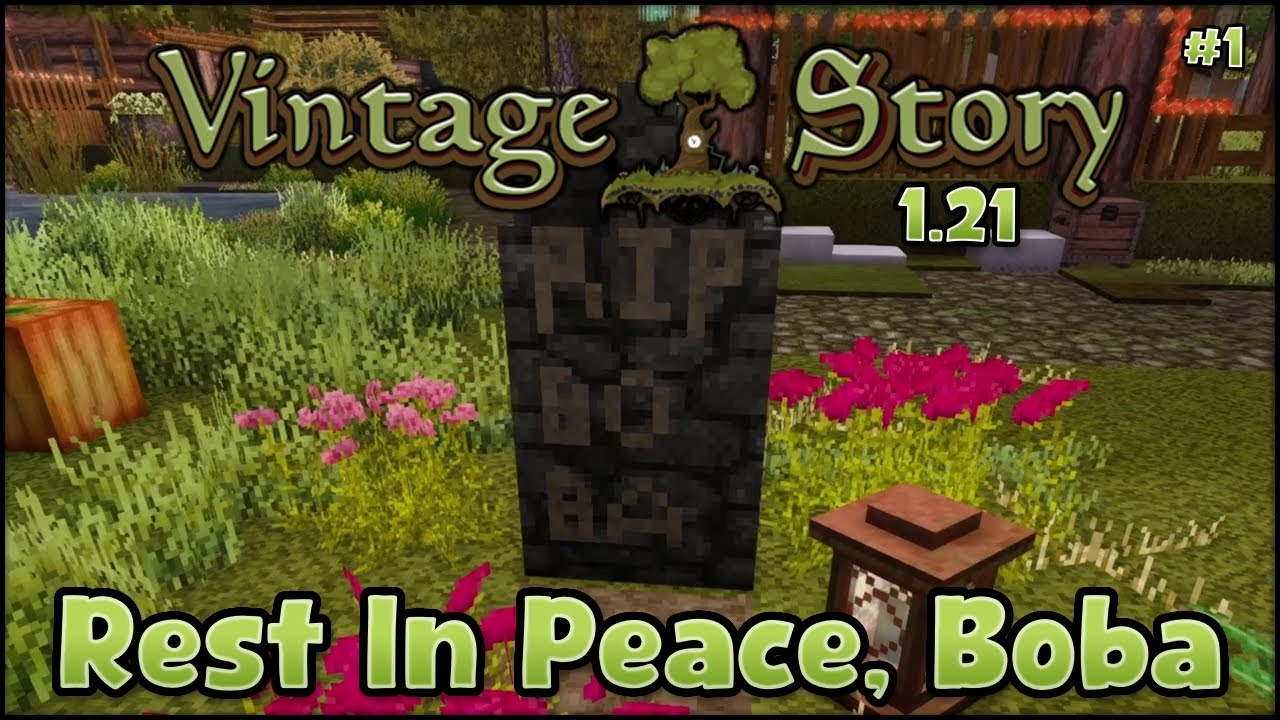Rest In Peace, Boba. *TW: Virtual Pet Loss* With Kudamas and Sam -Part 18- Vintage Story 1.21 Modded