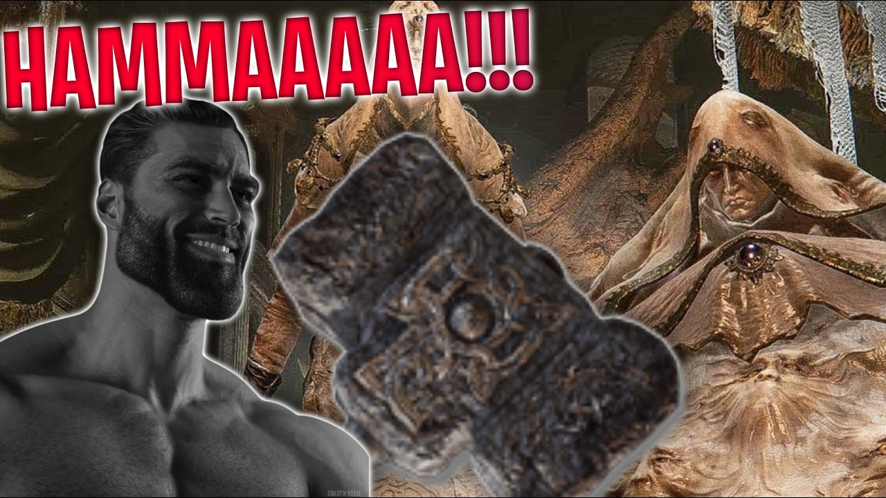 A True Drake-Warrior! The Hammer Falls on the Godskin Duo! | Elden Ring Gameplay