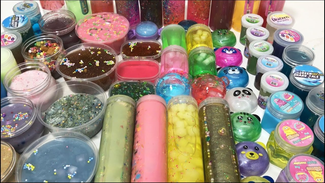 MIXING ALL MY SLIME | SLIME SMOOTHIE | SATISFYING SLIME VIDEOS #12| BOOM SLIME