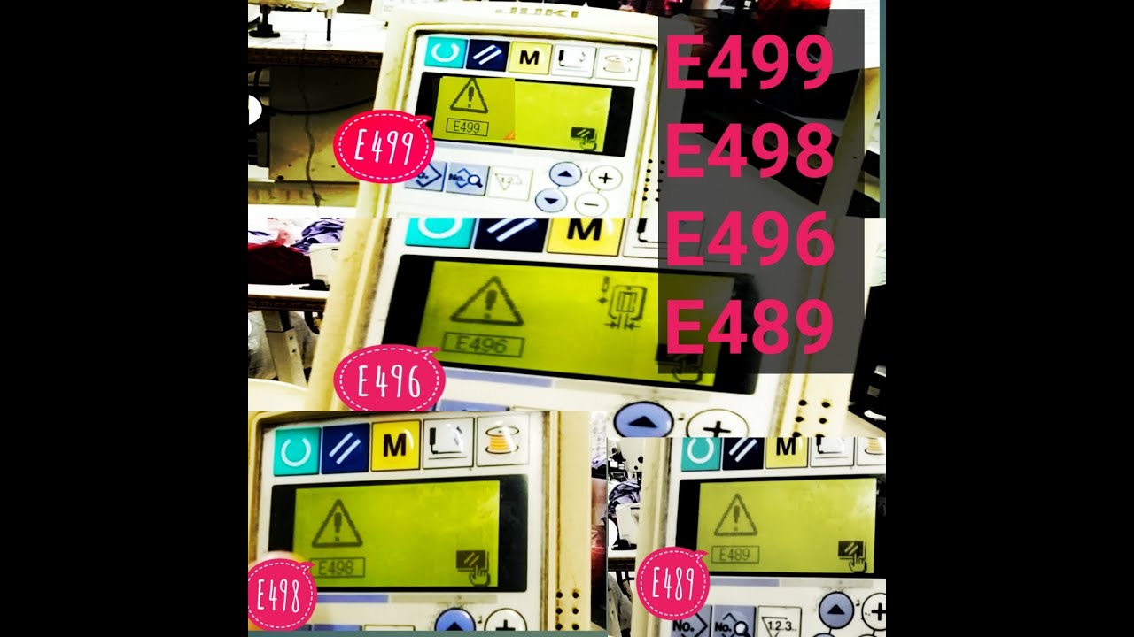 How to Remove E 499, E498, E496, E489, LBH 1790.