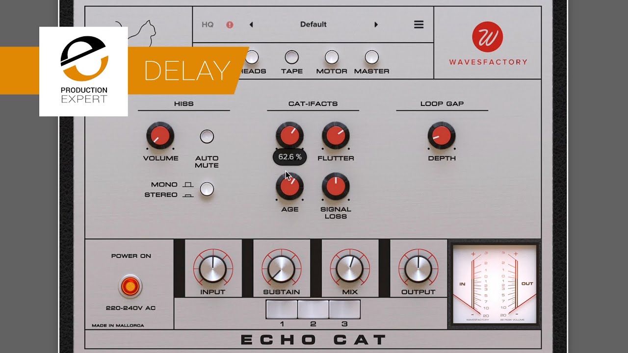 WavesFactory Echo Cat Is This The Only Delay Plug-In You'll Need?