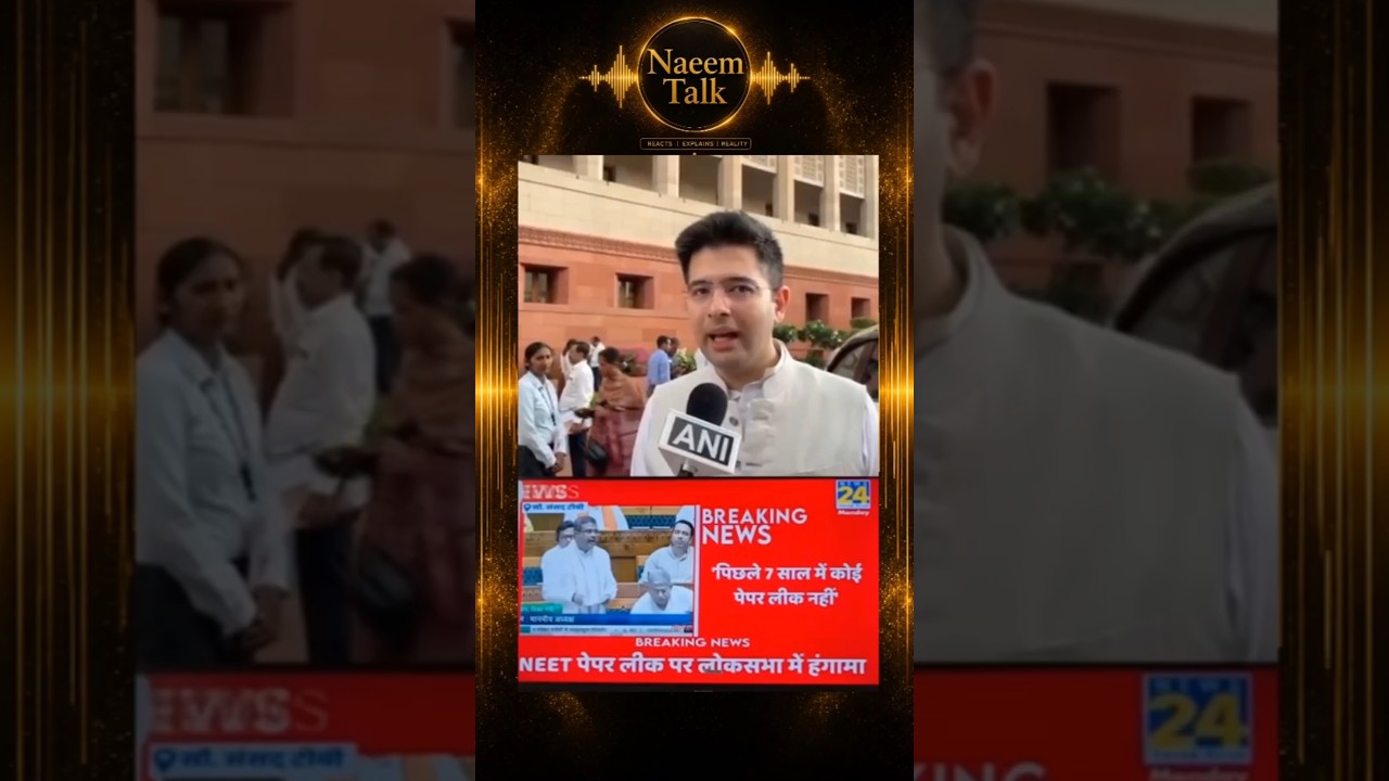 Raghav Chadha on Paper Leak! #youtubeshorts #viral #bjp #cjp #congress