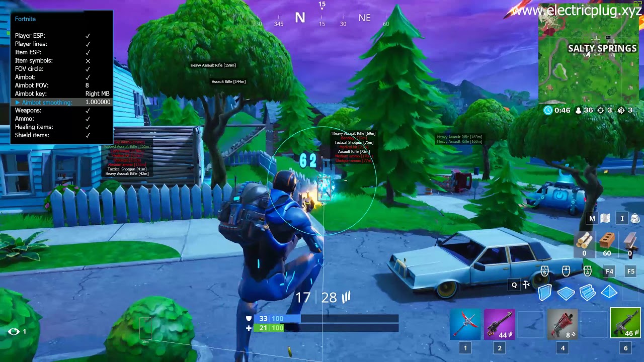 Electricplug Fortnite Cheat Showcase {Outdated}