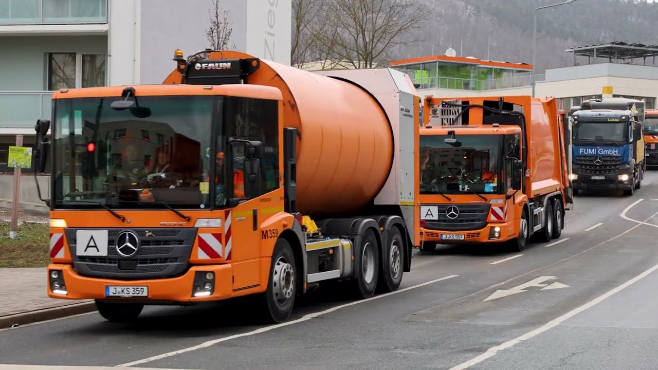 Glücklich in Jena: Lkw-Fahrer überraschen schwerkranke Kinder