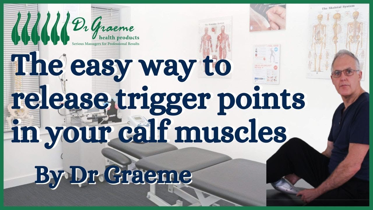 The easy way to release trigger point in your calf muscles