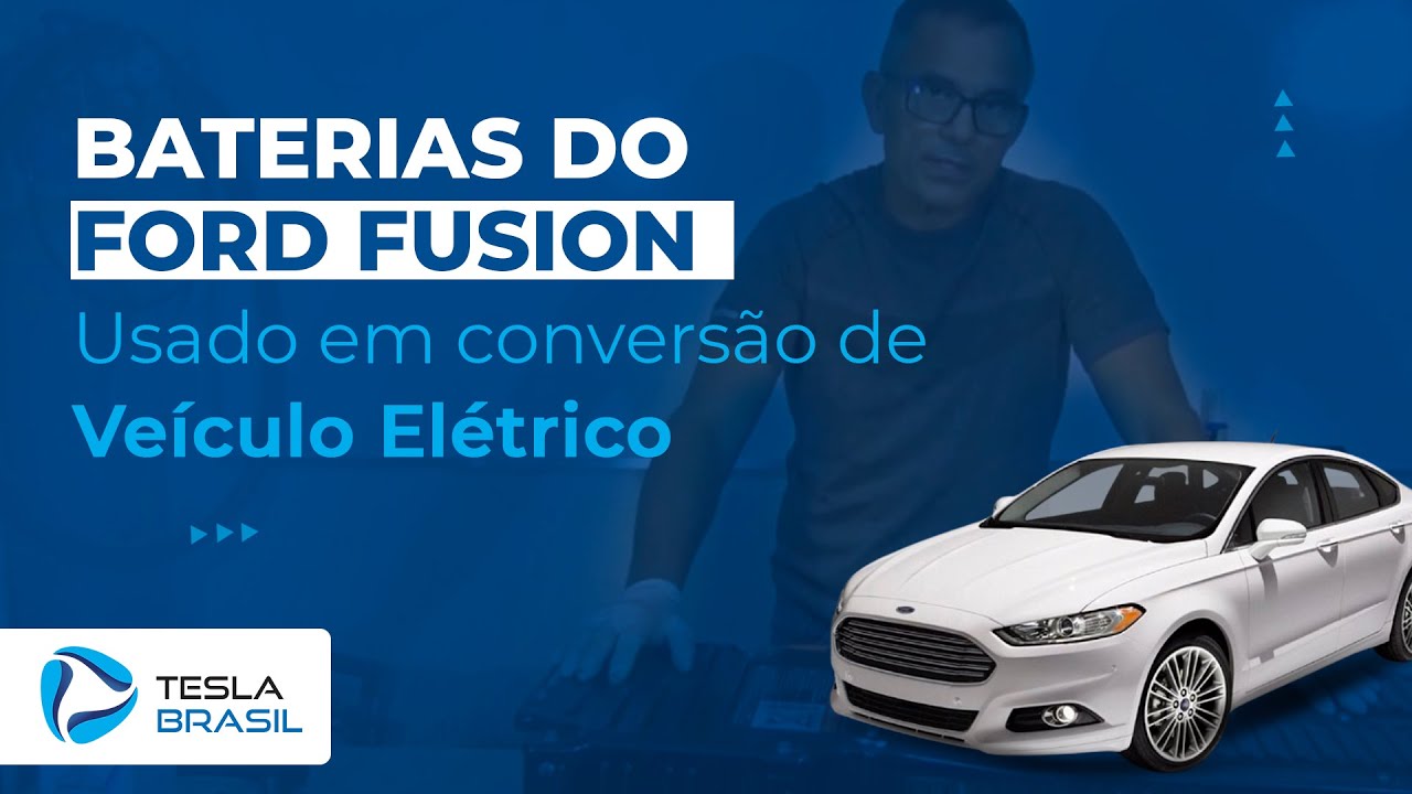 Baterias do Ford Fusion usado em Conversão de Veículo Elétrico