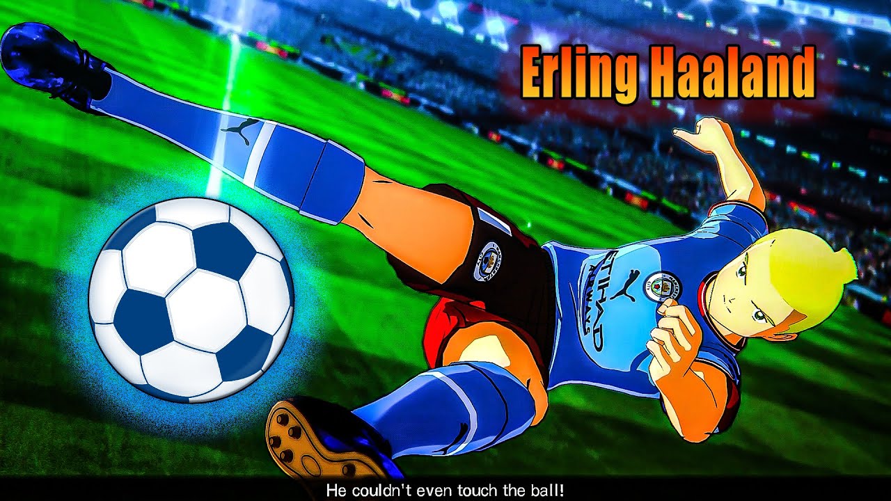 Manchester City vs PSG in Captain Tsubasa