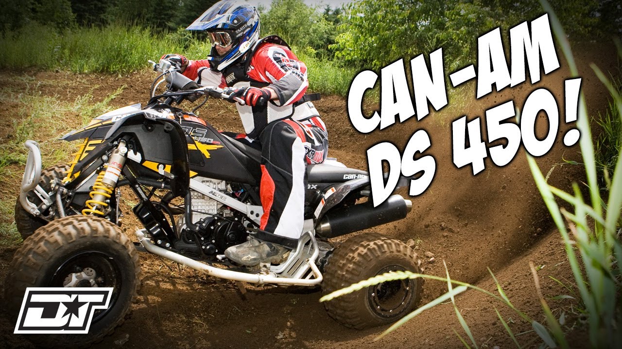 2009 Can-Am DS 450 MX Pure Sport ATV Review