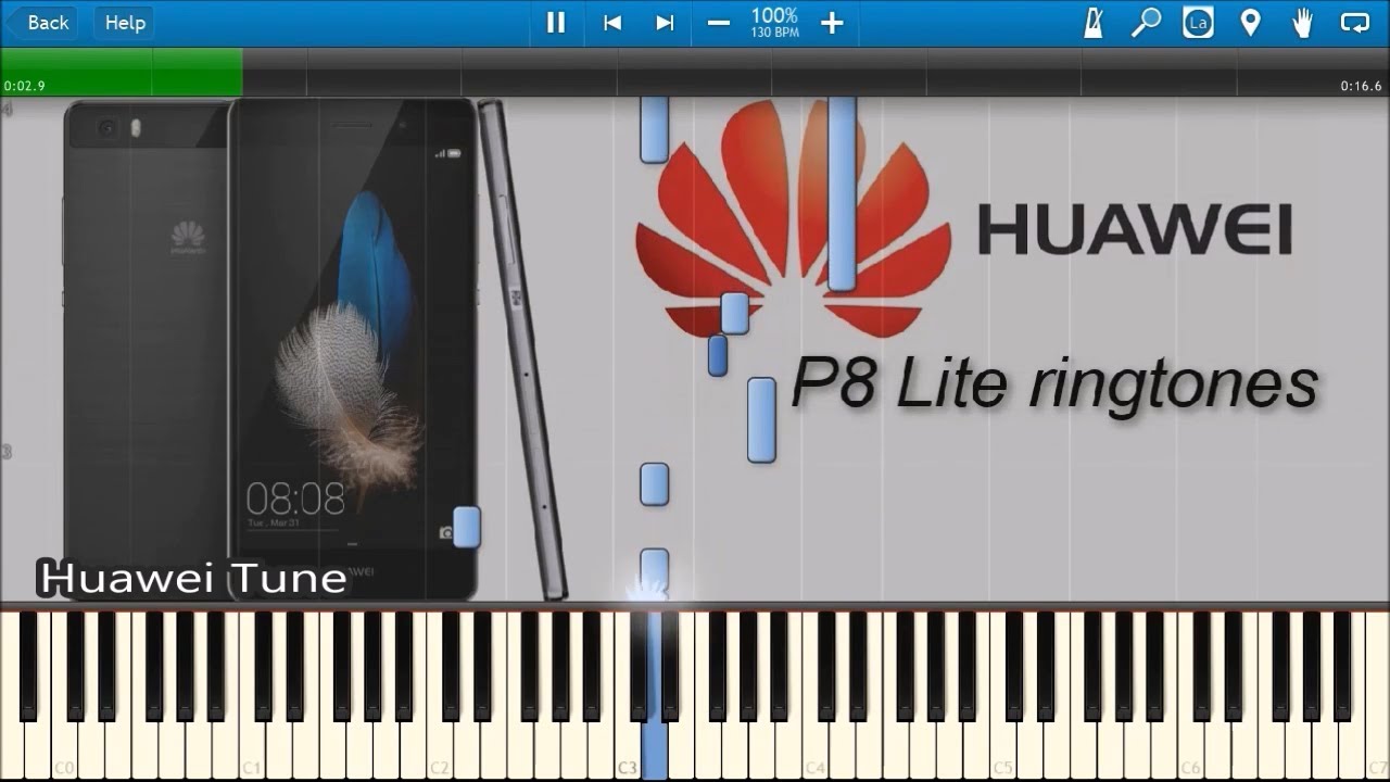 HUAWEI RINGTONES IN SYNTHESIA
