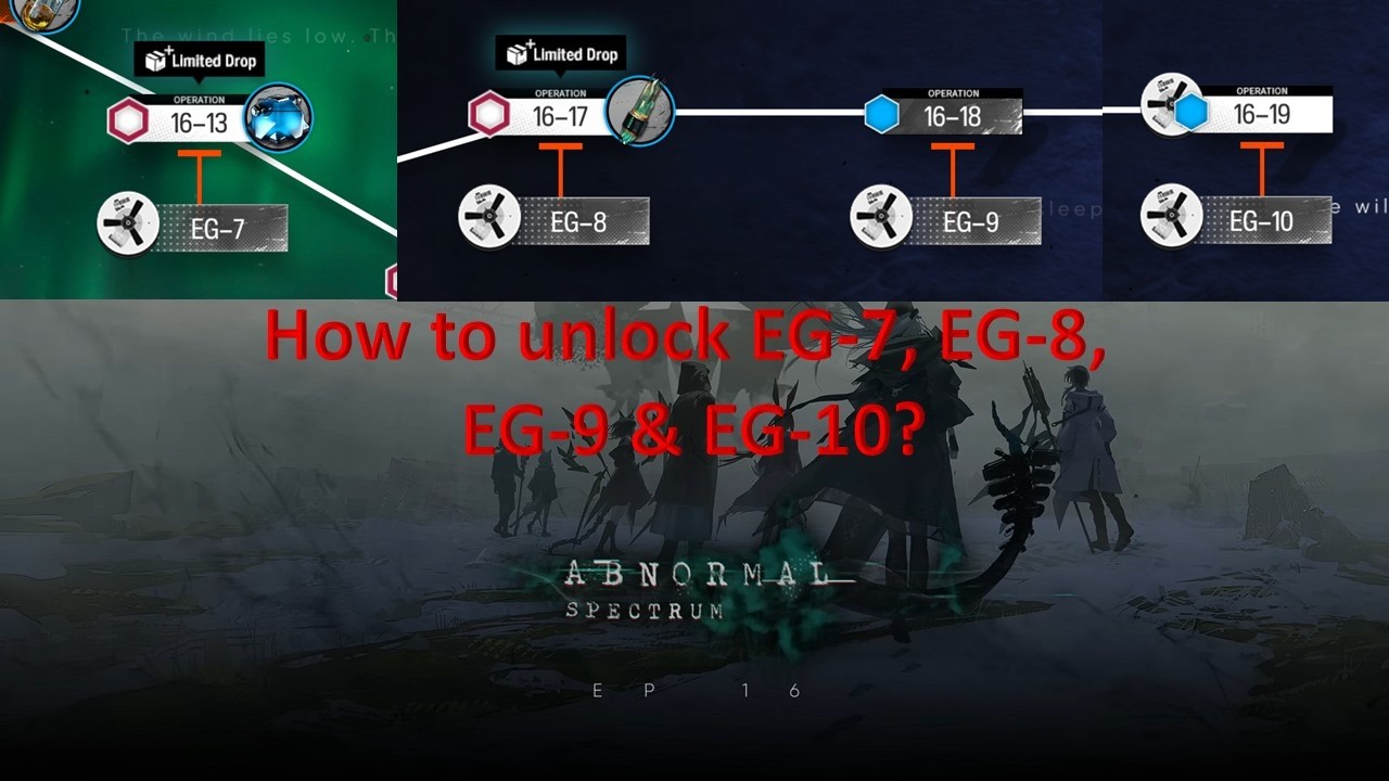 How to unlock EG-7, EG-8, EG-9 & EG-10 (Secret story stages)? | EP16 ABNORMAL SPECTRUM [Arknights]