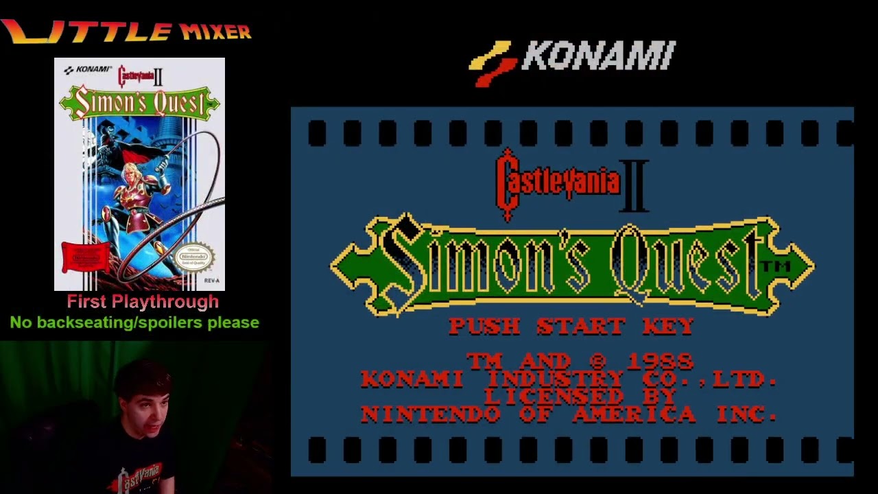 Castlevania 2 Simon's Quest - NES - No Guides - Handmapping