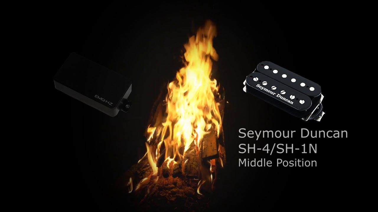 EMG HZ H3/H3 vs Seymour Duncan SH-4/SH-1N Comparison