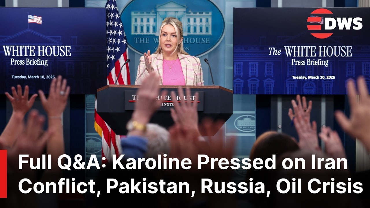 FULL Q&A: Karoline Clashes With Reporters, Defends Trump’s Iran Strategy & Operation Epic Fury |AC1E