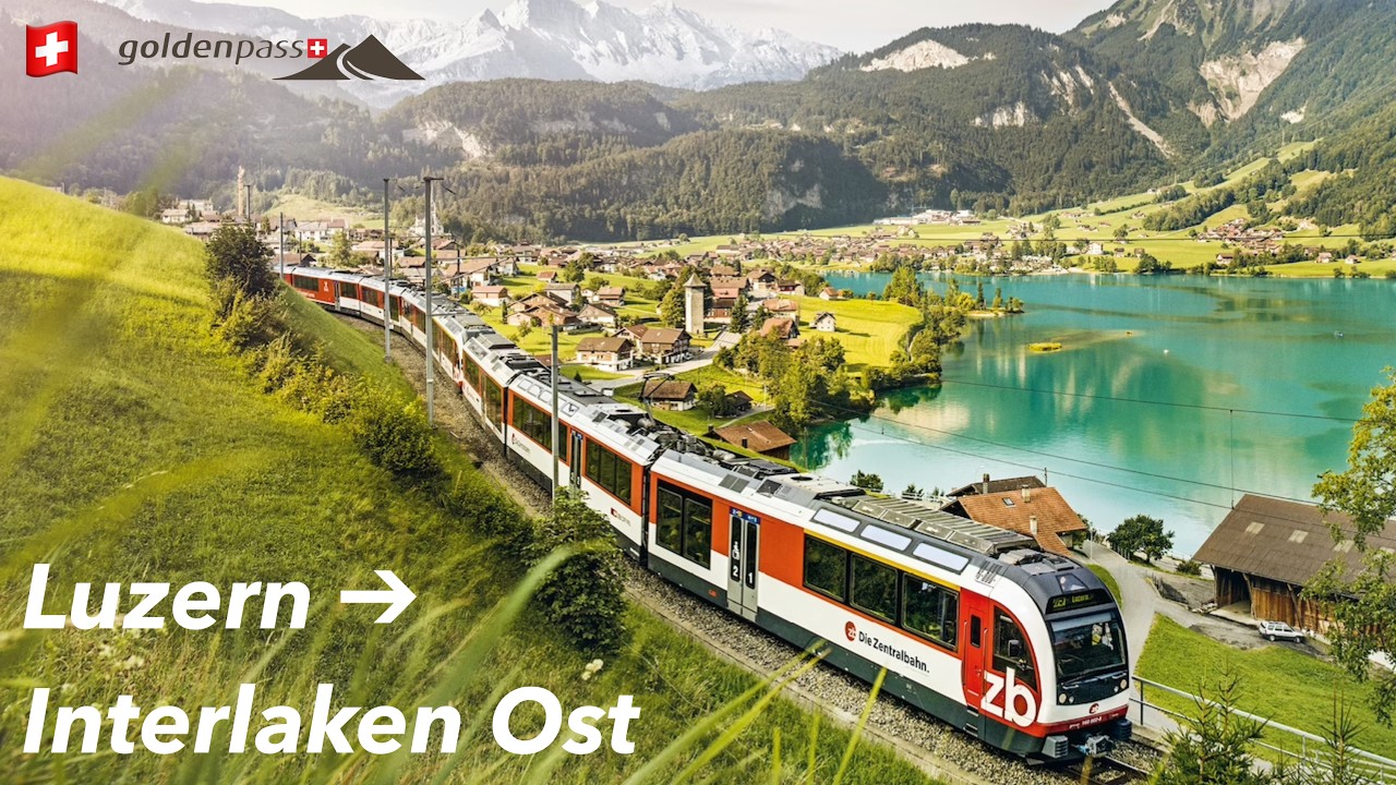 🇨🇭 The Luzern-Interlaken Express – A Scenic Journey over the Brünig Pass | Luzern to Interlaken Ost