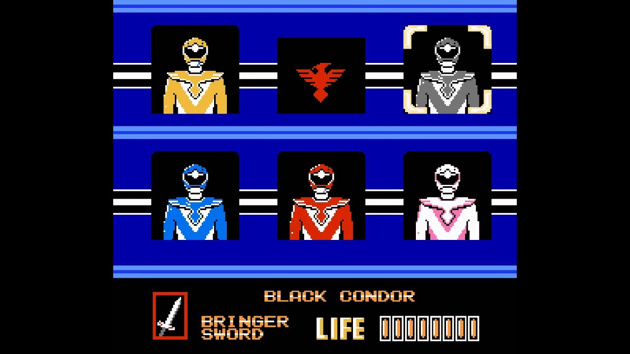 Choujin Sentai Jetman Walkthrough NES [60 FPS] [1080p]