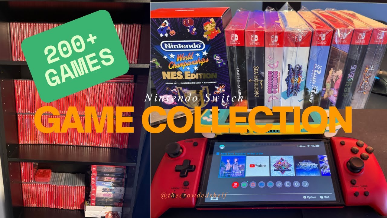 Моя коллекция игр для Nintendo Switch! | Более 200 игр