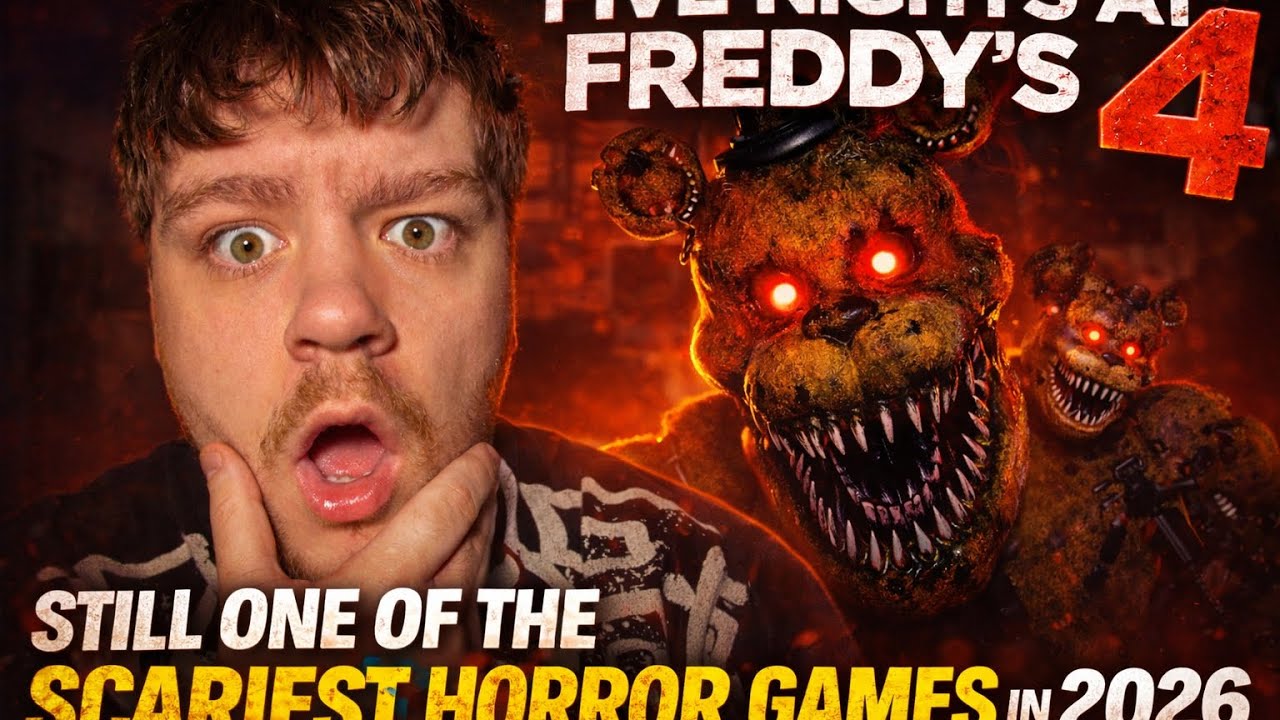 At Five Nights at Freddy's 4 Part 2    (Horror Game)