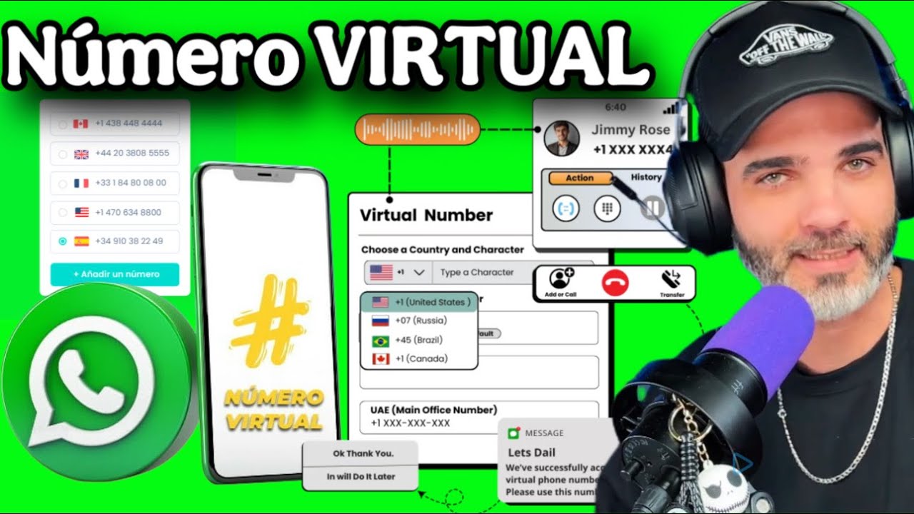 🔥Asi OBTIENES un segundo Numero de telefono virtual Internacional 🚀