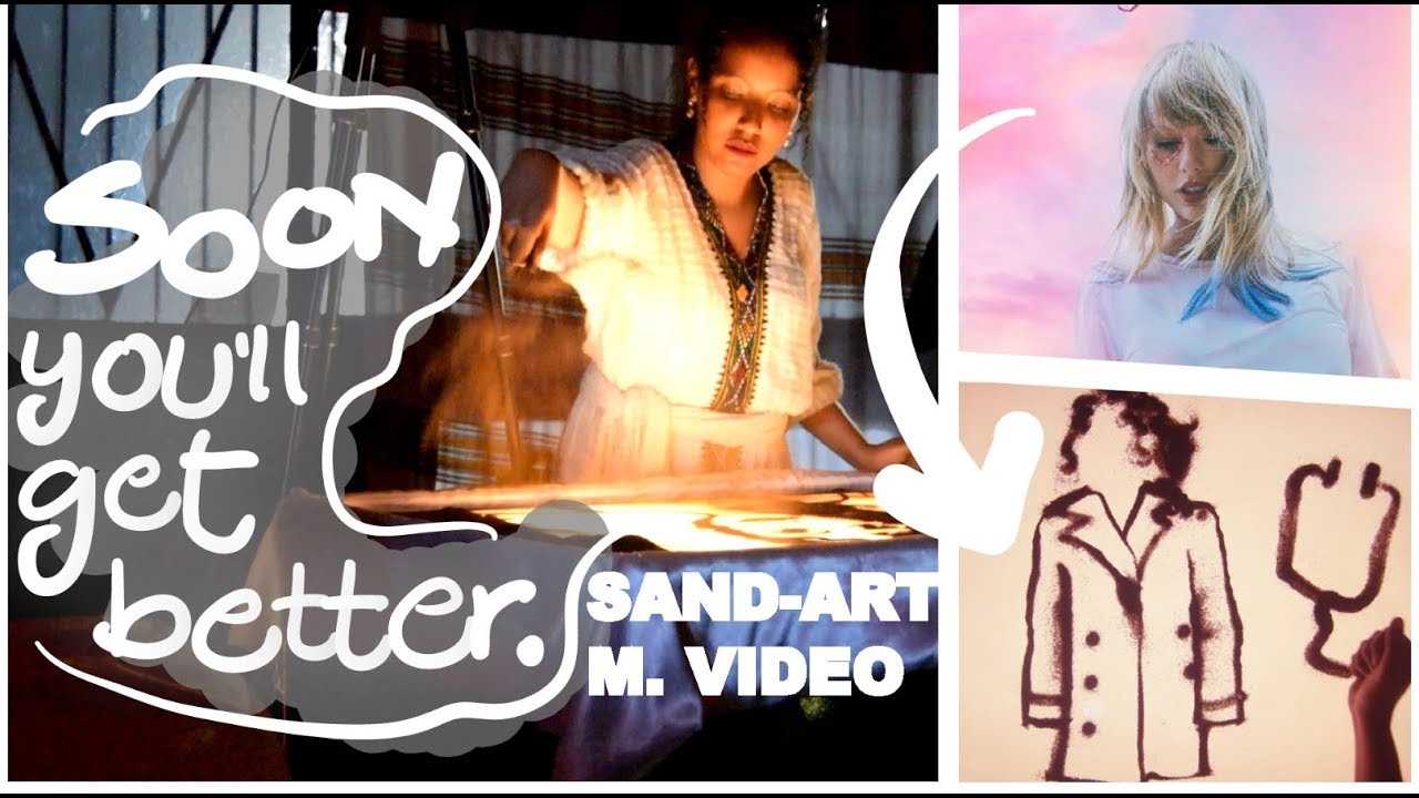 Soon You'll Get Better by TAYLOR SWIFT (Sand Art by winta)