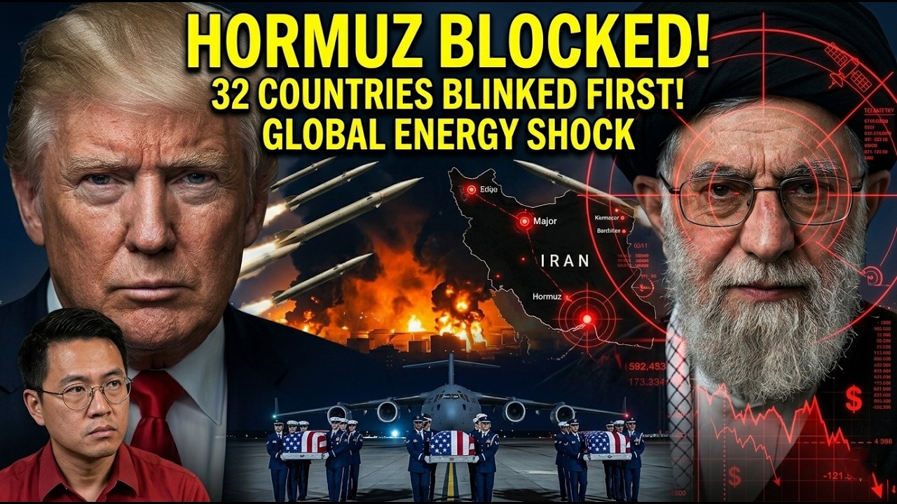 Iran's IRGC Vows 'Not One Litre of Oil' Through Hormuz — And 32 Countries Just Blinked First
