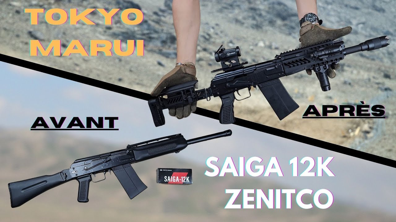 Saiga 12K Tokyo Marui & Zenitco MOD ? [UNBOXING]