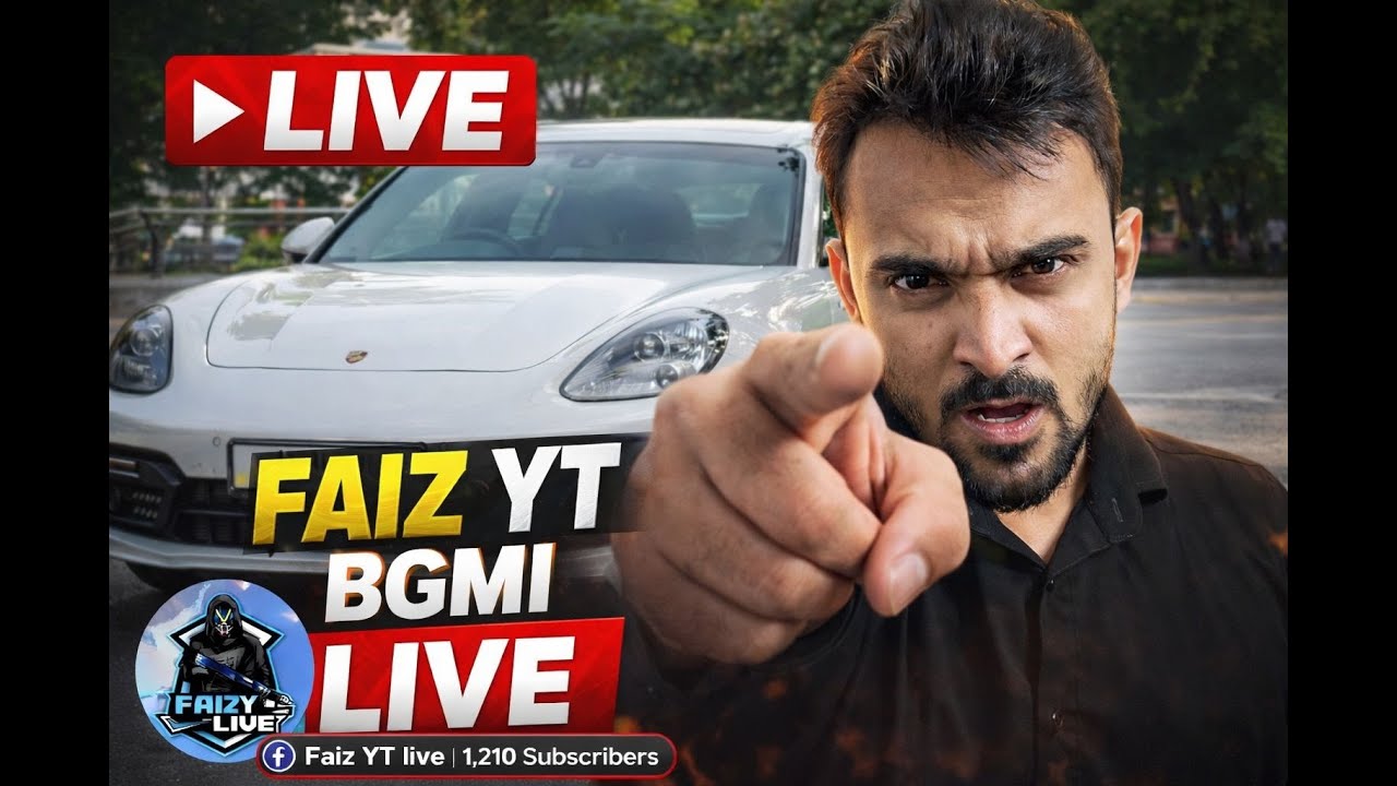 FAIZ YT LIVE 🔴 | Only Intense Clutches | BGMI Ranked Push