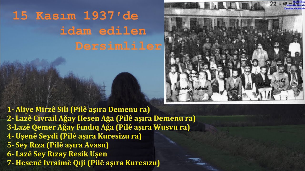 seyrıza - idamlar 1937 dersim