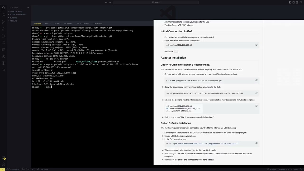 Unitree Go2 Wireless Installation 1 / 3