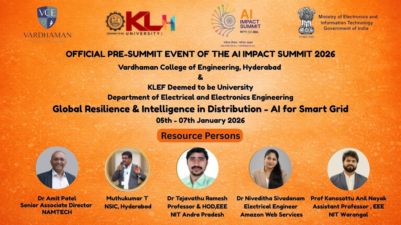 AI-GRID Summit 2026 - Day 2 | AI for Smart Grid & Energy Efficiency | IndiaAI Pre-Summit