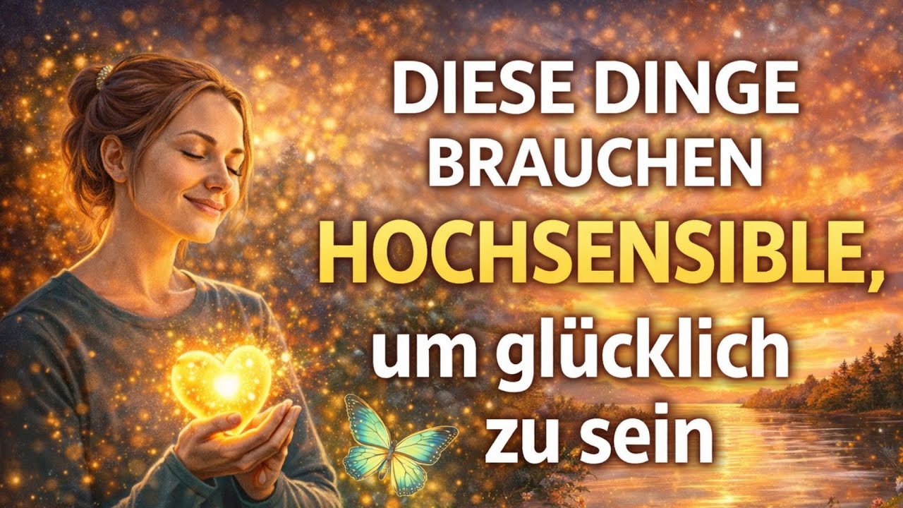 DAS BRAUCHEN HOCHSENSIBLE MENSCHEN, UM WIRKLICH GLÜCKLICH ZU SEIN