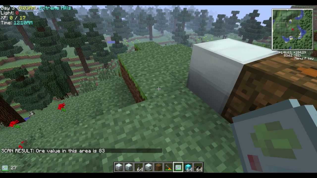 Minecraft - Tutoriais - IndustrialCraft 2 E11 - Mineração Automática