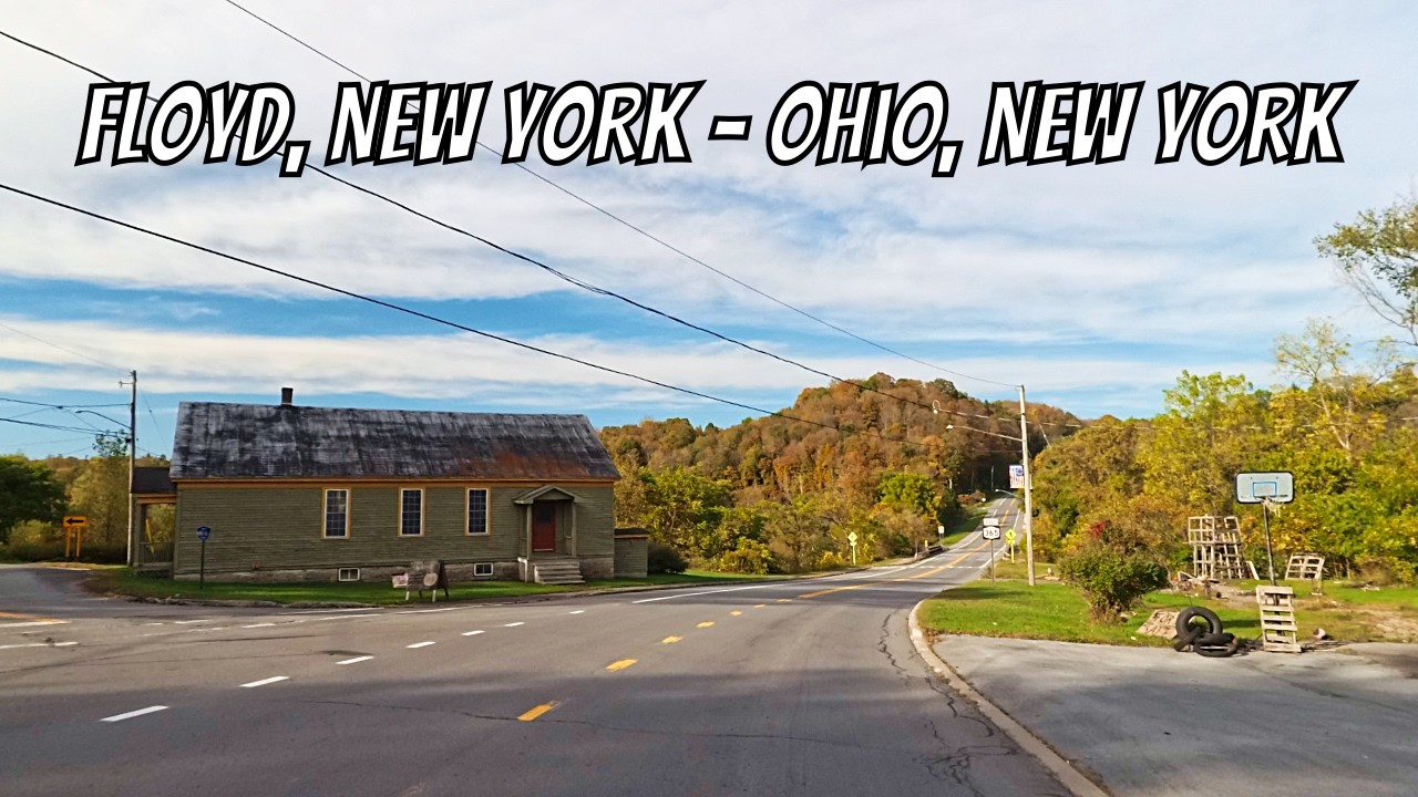 Drive New York: Floyd to Ohio! No talking drive in New York State.