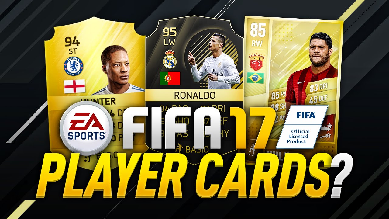 FIFA 17 PLAYER CARDS?