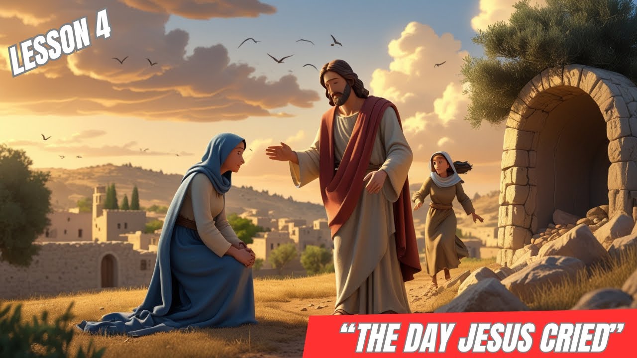 The Day Jesus Cried l Aunty K Primary Sabbath School Lesson 4 l #kidsbiblelessons #godislove