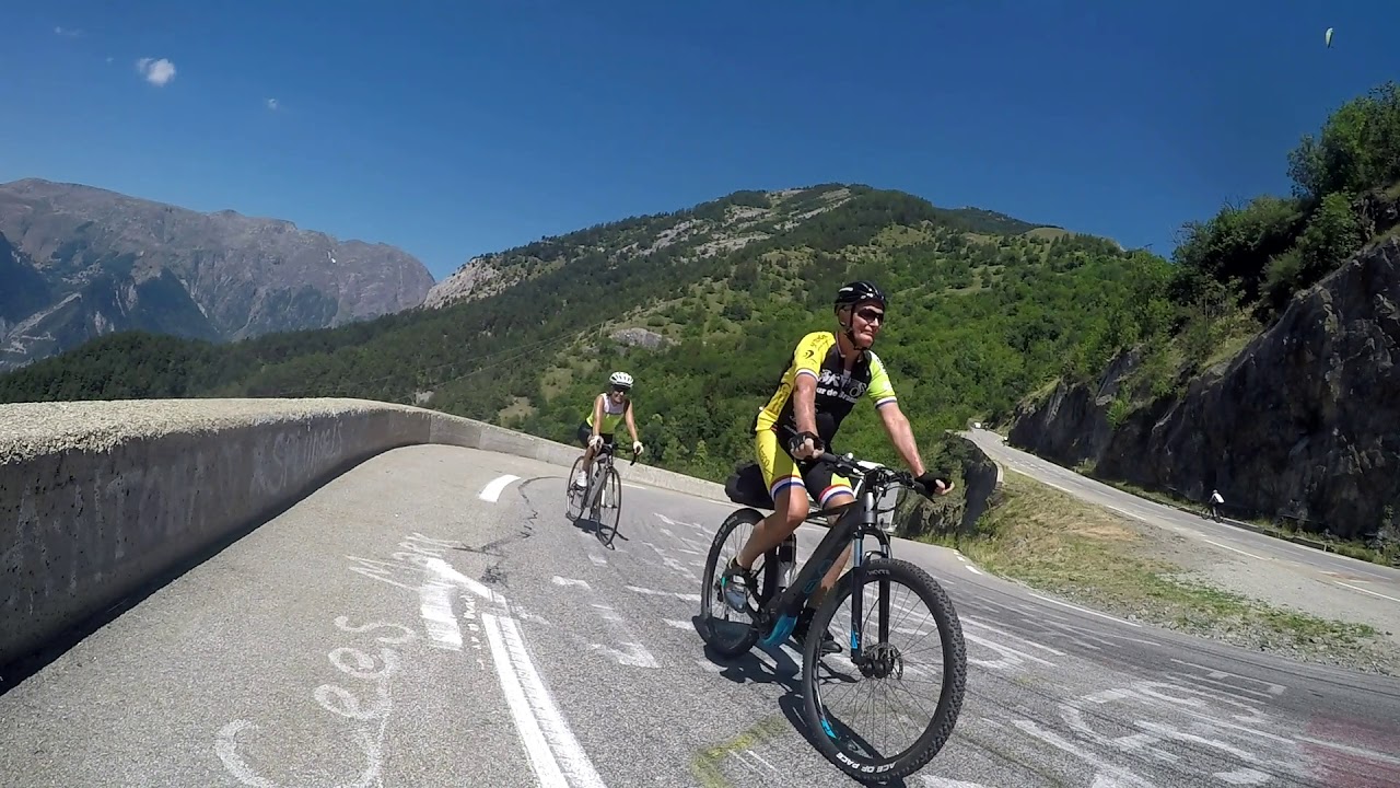 Alpe d'Huez afdaling