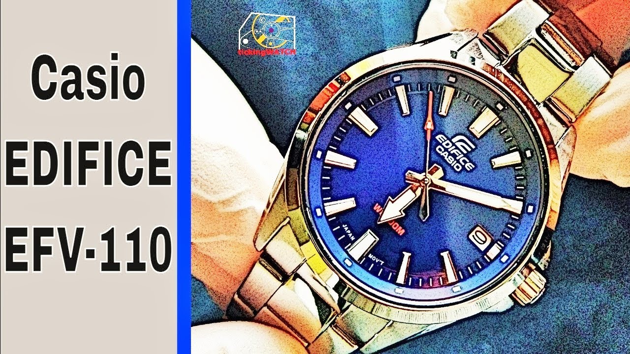 Casio Edifice for smaller wrist 😀 EFV 110D a junior watch of EFV-100D