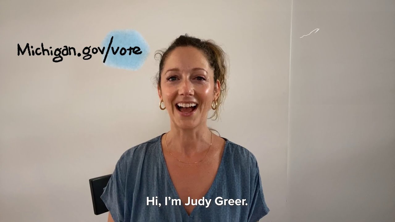 Judy Greer Wants You to Vote!
