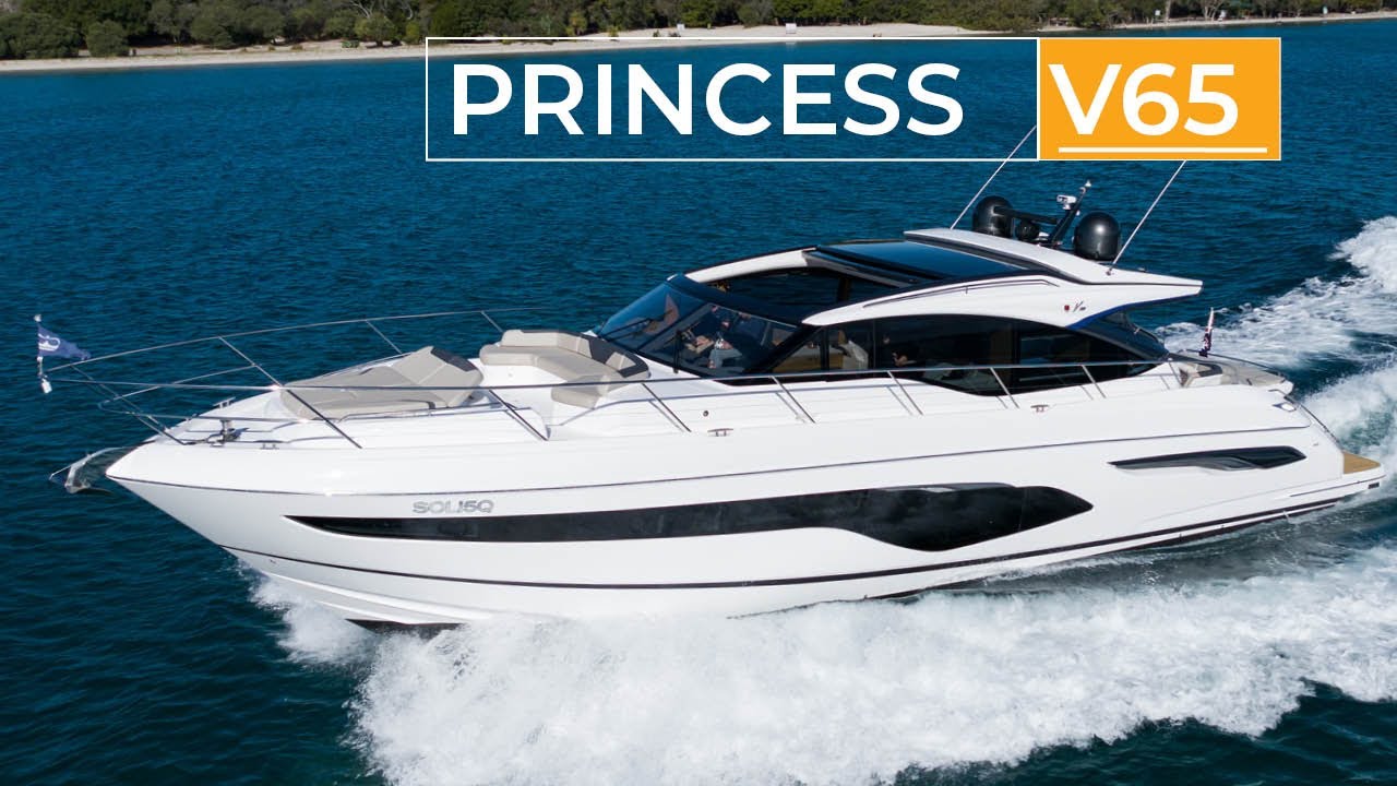 Princess V65 Sports Yacht - next level luxury