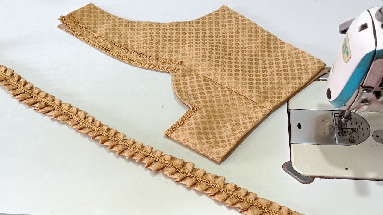 Model Blouse Design | Cutting and Stitching | Blouse Back Neck Design | Back Blouse Designs