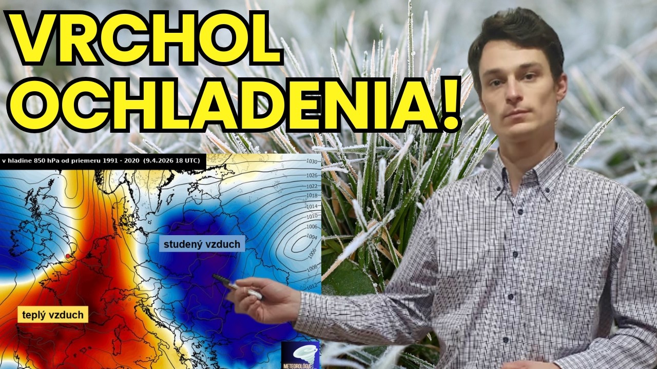 Najchladnej&scaron;ia noc je pred nami. KTOR&Aacute; TO BUDE? #meteorol&oacute;gia #predpoveď #fakty #počasie
